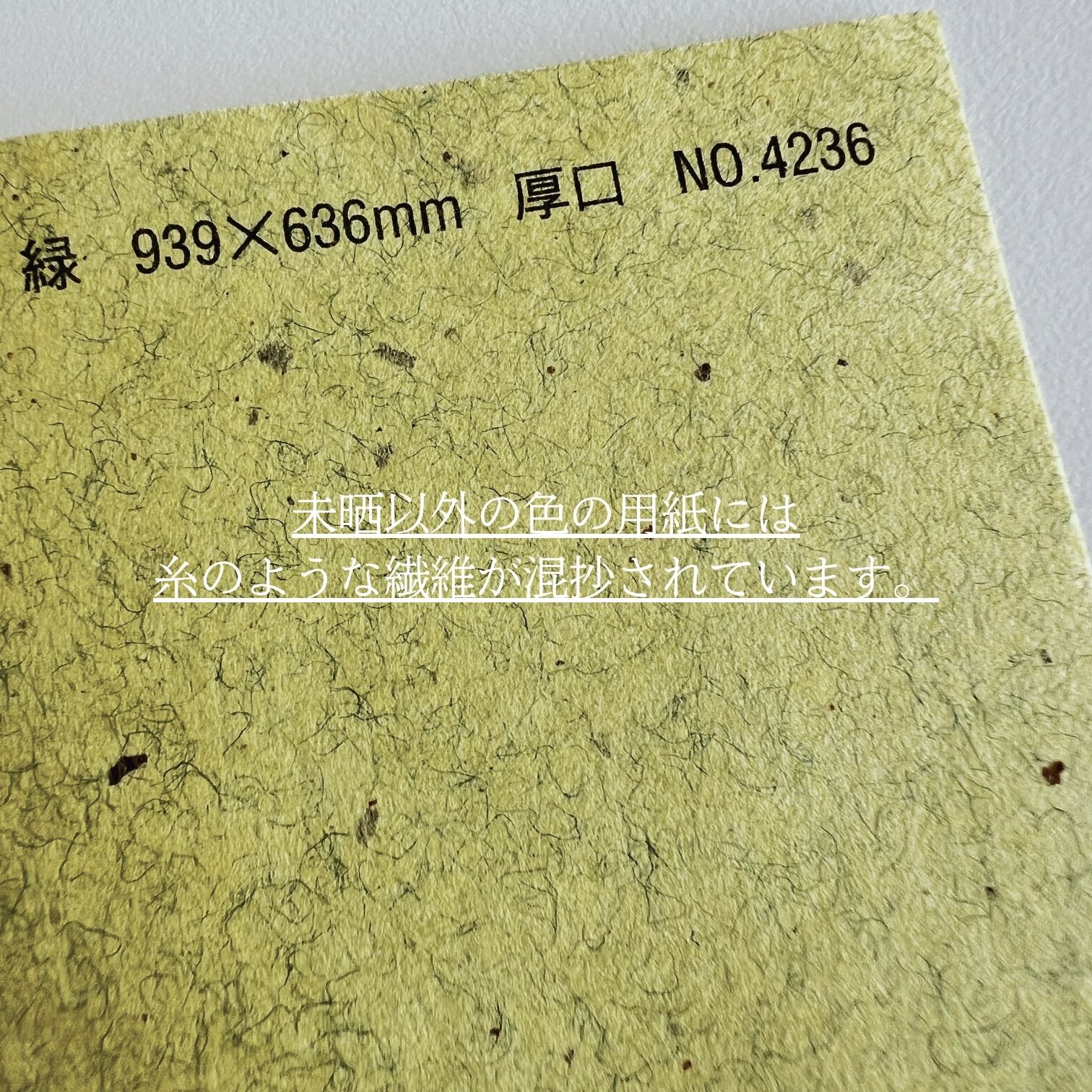 楮皮入紙上質 厚口(約0.12mm) 商品画像サムネイル2