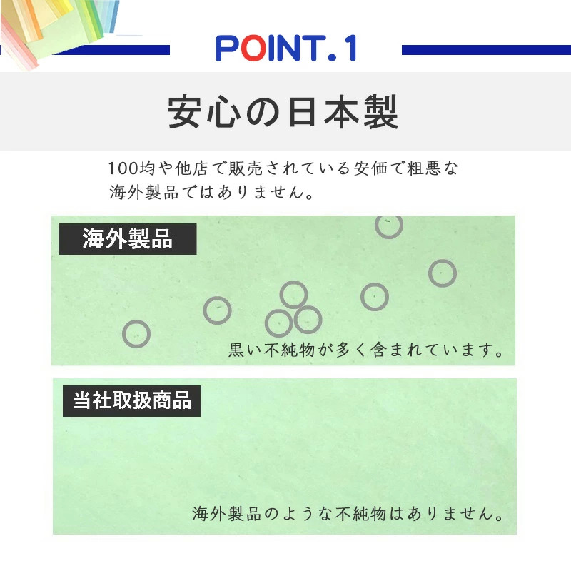 色上質紙 最厚口(0.19mm) B5 100〜1800枚 商品画像サムネイル1